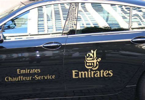 emirates business class chauffeur service